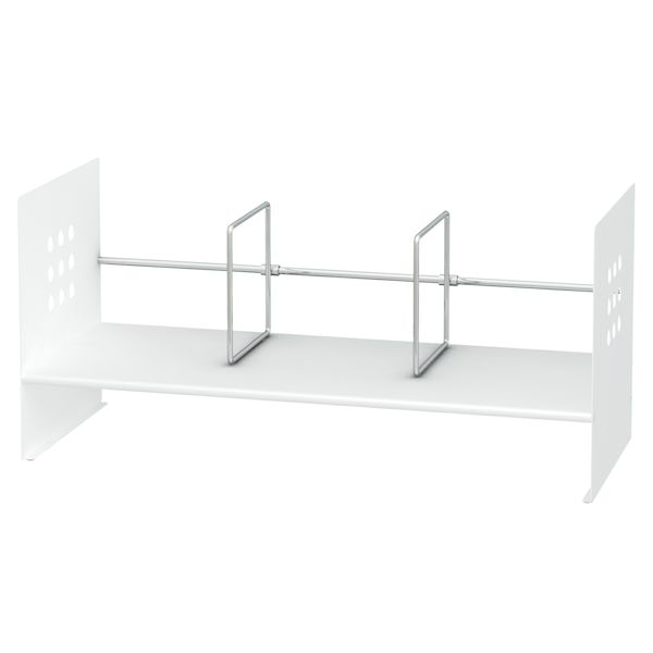 (LINEクーポン有)プラス BS-600H / 99-276 机上台 ブックスタンド H型 間口60cm ホワイト 89-276 BS600H99276