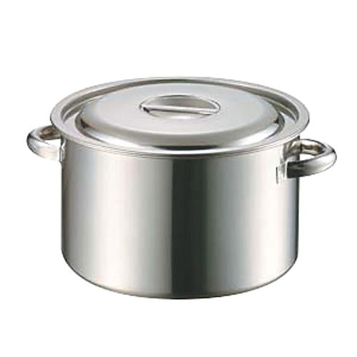 【1個入】4560127493797 赤川器物製作所 AG モリブデン半寸胴鍋 42cm 38．0L 業務用 日本製｜測定器・工具のイーデンキ