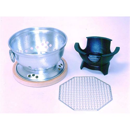 【1個入】【受注生産品 納期-約1.5ヶ月】4562208031171 照姫 アルミ製水コンロ