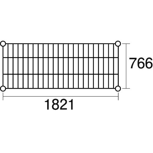 4933315338024 エレクター ステンレスエレクター棚SLMS1820 ステンレスエレクターシェルフ用棚板 業務用エレクターシェルフ|測定器・工具のイーデンキ