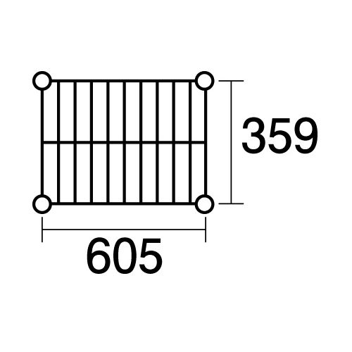 4933315338178 エレクター ステンレスエレクター棚SAS610 棚板 ステンレスエレクターシェルフ用棚板 業務用エレクターシェルフ
