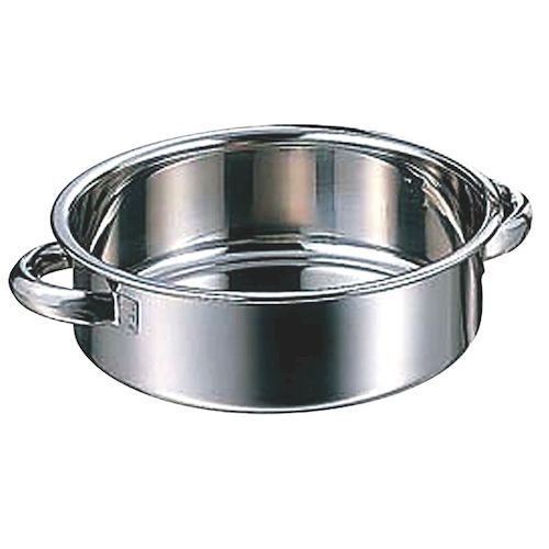 015175-01 赤川器物製作所 AG 18&minus;8外輪鍋本体のみ 48cm 01517501｜測定器・工具のイーデンキ
