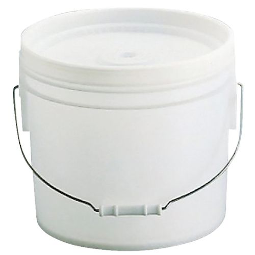 【1個入】029144 エムテートリマツ トスロン丸型 密閉容器 20L ナチュラル