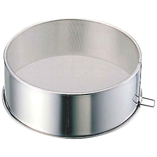 楽天市場】木枠 絹ふるい 60メッシュ 外枠 5寸 15cm ステンレス 網