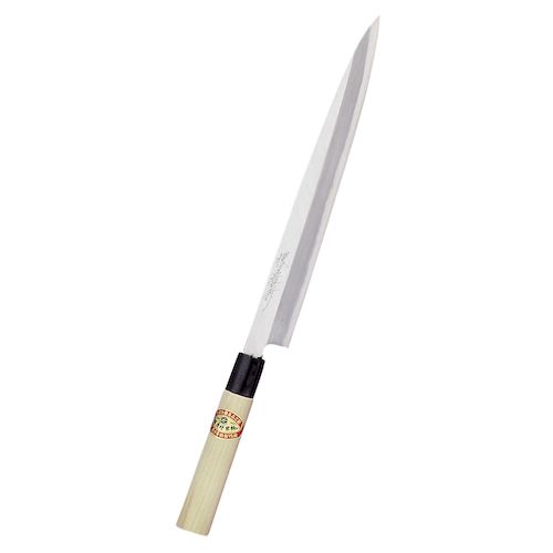 601577 青木刃物製作所 堺孝行 霞研和包丁正夫30cm No.06005｜測定器・工具のイーデンキ