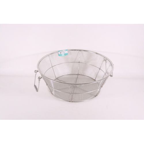 【1個入】4977544068000 ＢＫ １８－８ 手付 揚ザル 荒目 ５メッシュ ５５ 4977544068000 本間冬治工業 弁慶 業務用