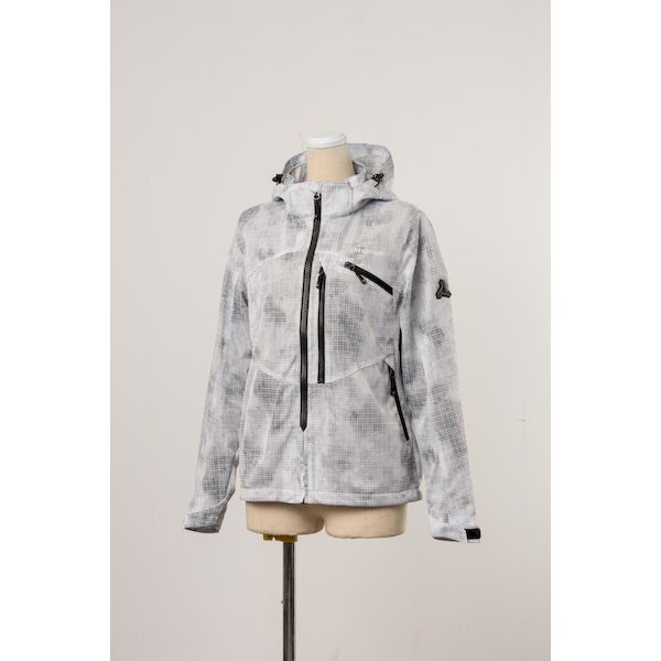 J-AMBLE UNJ138W/ICE CAMO/WM urbanism フードメッシュジャケット WOMEN アイスカモ WMサイズ UNJ138W UNJ138WICECAMOWM