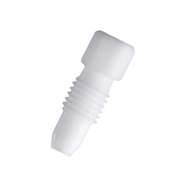 (LINEクーポン有)1-1735-44 チューブフィッティング PTFE 白 φ2.3mm 1セット 10個入 107042 1173544