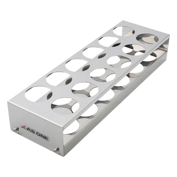 (LINEクーポン有)1-5838-26 シェイキングインュベーター専用ラックF 30mLバイアル瓶&times;12本用 1583826｜測定器・工具のイーデンキ