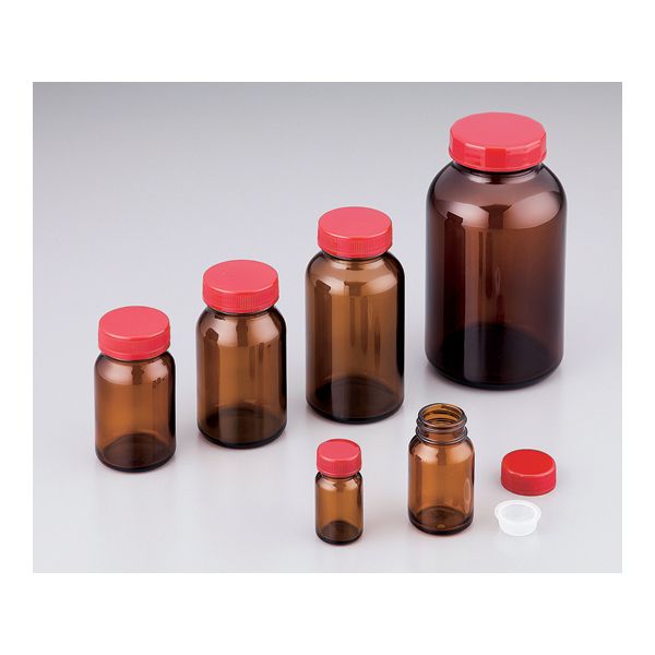 (LINEクーポン有)2-4998-01 規格瓶SCC　茶　14mL 1箱 10本×10袋入 純水洗浄処理済み No.1K 2499801