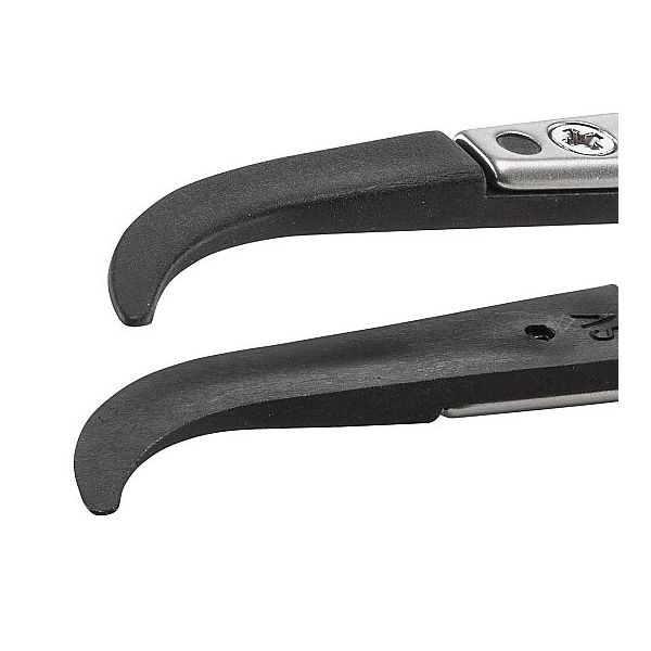 (LINEクーポン有)2-8667-06-77 精密耐薬ピンセット SCC洗浄品 鷲型・鈍い 2×0.5mm 2ABSVR.SA 286670677
