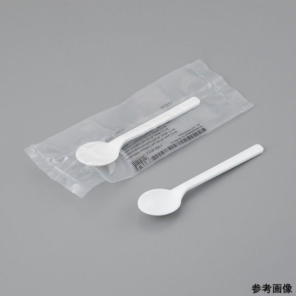 (LINEクーポン有)4-6267-04 エコロジースプーン 170mm 滅菌 100個入 4626704｜測定器・工具のイーデンキ
