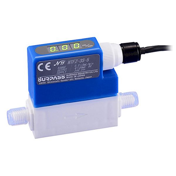 (LINEクーポン有)4-2579-03 微小流量計 0．2～5mL／min NTFZ&minus;3S&minus;5 4257903｜測定器・工具のイーデンキ