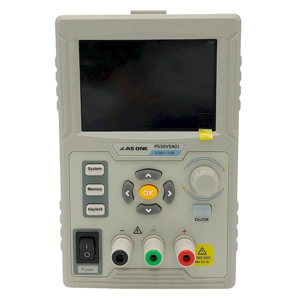 (LINEクーポン有)4-2690-02 直流安定化電源 0~30V/0~5A PS30V5A01 4269002