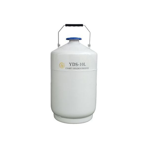 (LINEクーポン有)4-2856-02 液体窒素容器 Φ50×Φ303×530mm YDS−10L 4285602|測定器・工具のイーデンキ