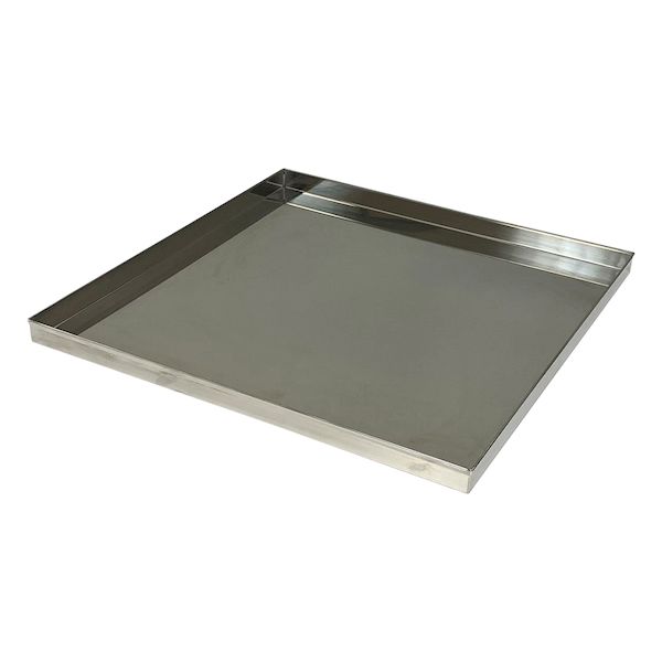 (LINEクーポン有)4-2999-01 ステンレス大型バット 取手無 550×550×30mm 4299901