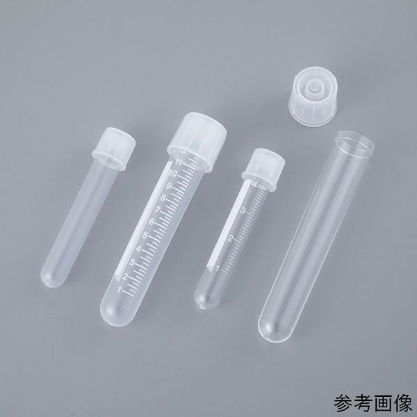4-6494-02 滅菌PSチューブ 目盛付 15ml 500本 1本&times;500 入り 34181021D 4649402｜測定器・工具のイーデンキ