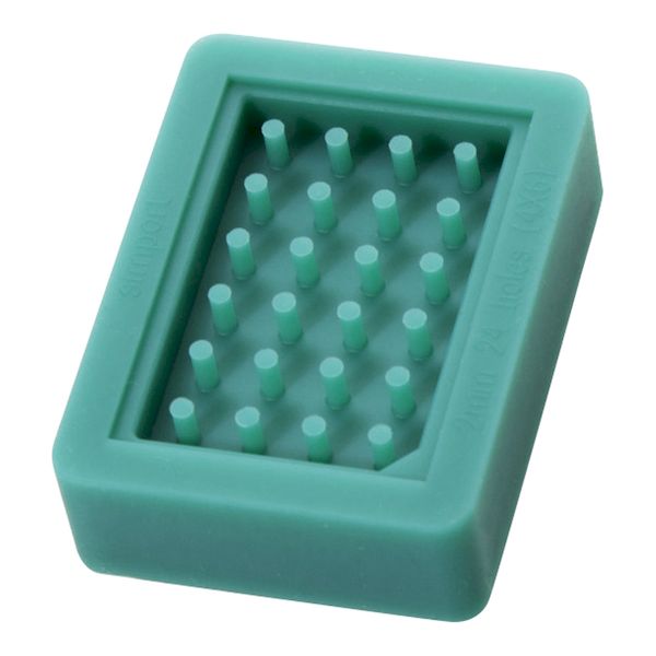 4-6550-02 マイクロアレイ用シリコンモールド T&minus;SUE Φ2．0mm 24スポット M473&minus;24 4655002｜測定器・工具のイーデンキ