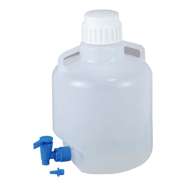 68-1890-91 ハードボトル コック付き 10L HBC&minus;10L 68189091｜測定器・工具のイーデンキ
