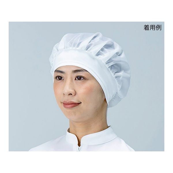 (LINEクーポン有)4580206988839 ゴム跡が残らないヘアーネット JZ511C 男女兼用 ホワイト M 01