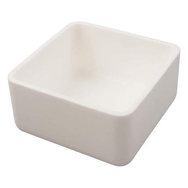 (LINEクーポン有)1-1736-02 アルミナ焼成用容器 100角 1173602|測定器・工具のイーデンキ