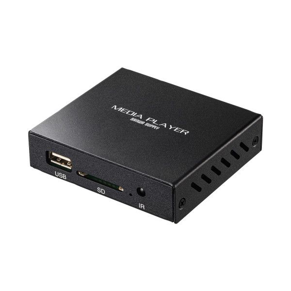 (LINEクーポン有)サンワサプライ MED-PL2K102 メディアプレーヤー MEDPL2K102