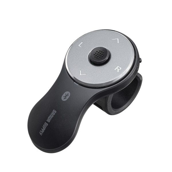 (LINEクーポン有)サンワサプライ MA-BTRING3BK Bluetooth リングマウス3 MABTRING3BK