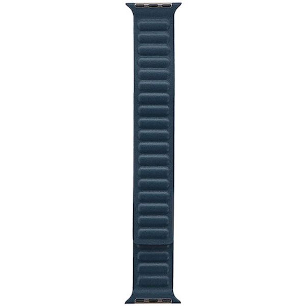 (LINEクーポン有)【個数：1個】LN-AW41B40NV 直送 代引不可・他メーカー同梱不可 LEPLUS NEXT Apple Watch 38／40／41／42mm バンド CORVIN レザー風マグネットバンド ネイビー LNAW41B40NV