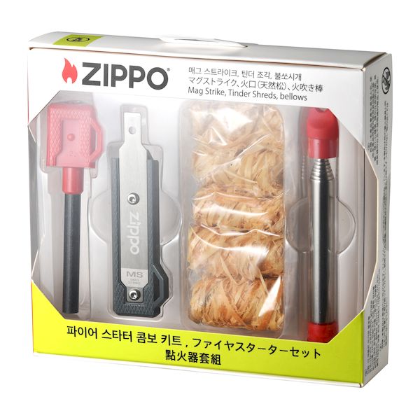 (LINEクーポン有)ZIPPO ZAOD0003 ジッポー ファイヤースターターセット