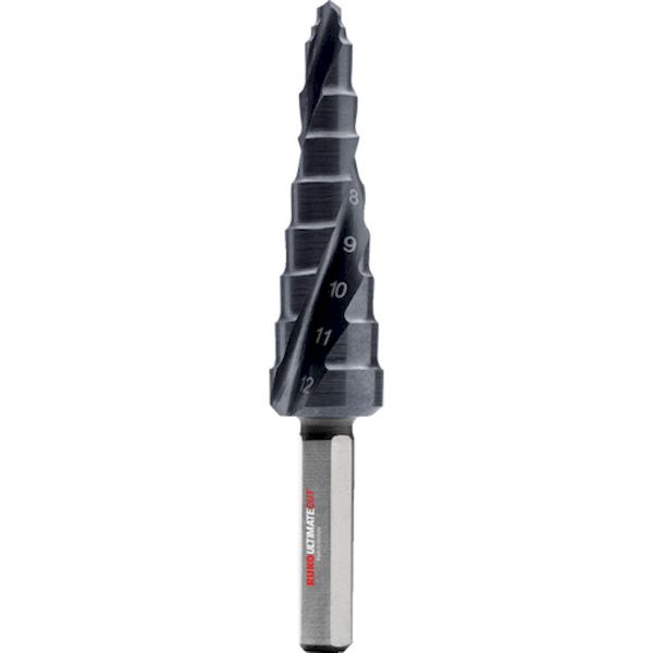 ＲＵＫＯ 101650-9P 2枚刃スパイラルステップドリル アルティメットカット フローステップチップ 5ー12mm ルナテックコーティング 1016509P