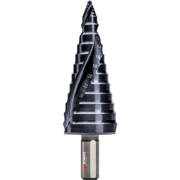 ＲＵＫＯ 101652P 2枚刃スパイラルステップドリル アルティメットカット フローステップチップ 8－30mm ルナテックコーティング