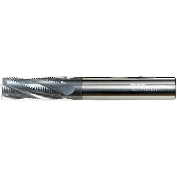 ＴＲＵＳＣＯ AC40-TRFE4120 一般鋼粗加工用ラフィングエンドミル ねじれ角25° 12．0 AC40TRFE4120