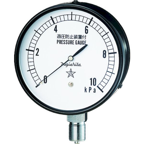 右下 CA411-211-10KPA 微圧計 圧力レンジ0～10kPa 接続部サイズG3／8B CA41121110KPA