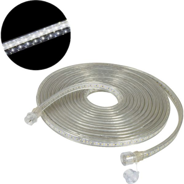 ＮＩＣＨＩＤＯ LECN-W-R10L LEDコネクトライン延長用ライン 両面発光 10m 白 LECNWR10L 20,874円