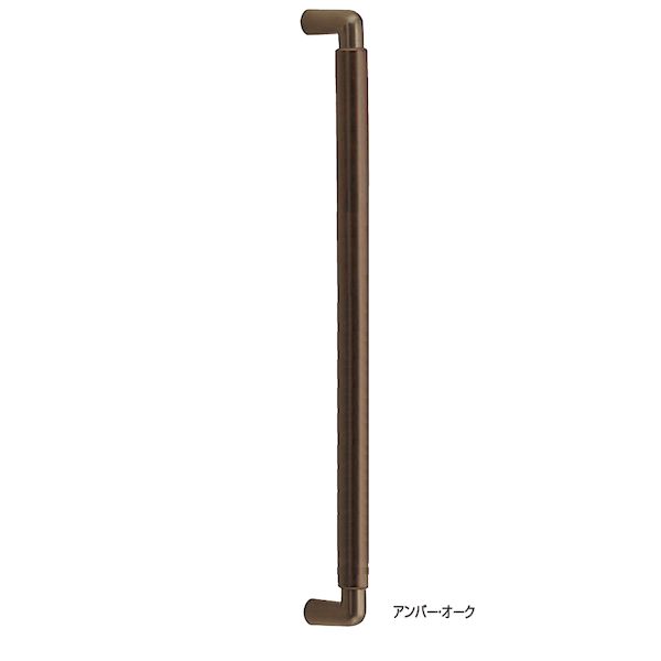(LINEクーポン有)シロクマ NO.185/450MM アンバｰ/オｰク ミロ取手 No．185 450mm アンバー／オーク 1組 2本 NO.185450MMアンバｰオｰク