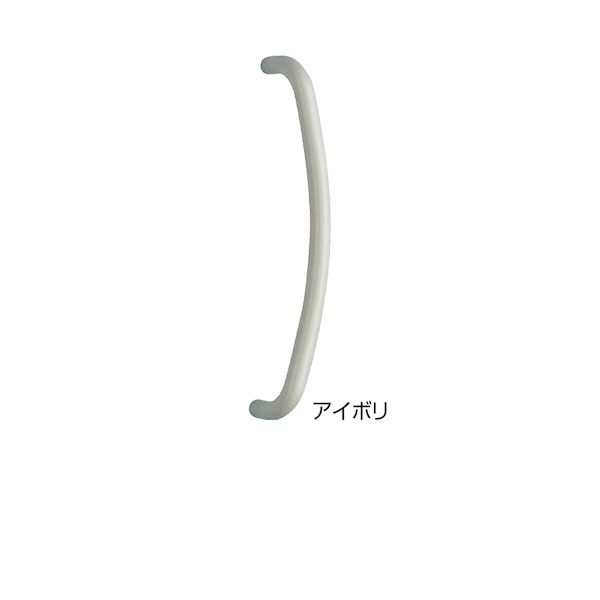 (LINEクーポン有)シロクマ NO.164/450 ステンレス アイボリ R形取手 No.164 450 ステンレス アイボリ 1組 2本 NO.164450ステンレスアイボリ|測定器・工具のイーデンキ