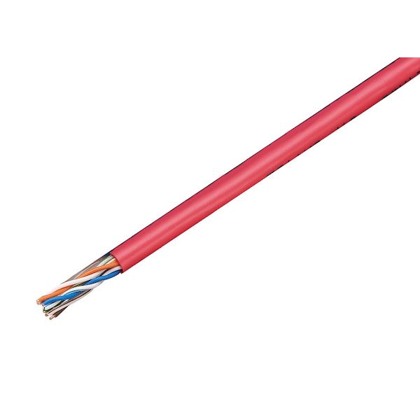 翌日出荷 JAPPY ジャッピー TPCC5 0.5MM X 4P アカ JP 【300個入】 Cat5e LANケーブル TPCC50.5MMX4PアカJP