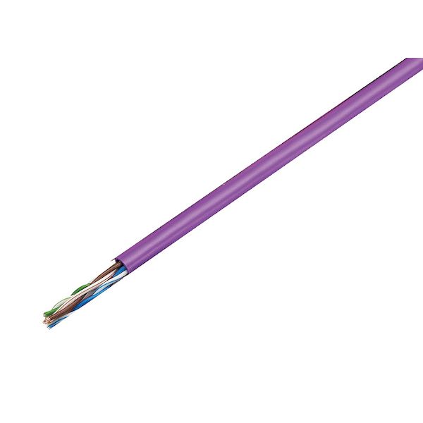 翌日出荷 JAPPY ジャッピー TPCC5 0.5MM X 4P ムラサキ JP 【300個入】 Cat5e LANケーブル TPCC50.5MMX4PムラサキJP