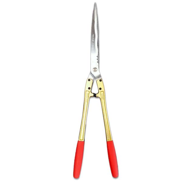 【個数：1個】Barnel バーネル BA-B1010L 刈込剪定ばさみ HDアルミハンドル 波刃 BAB1010L｜測定器・工具のイーデンキ