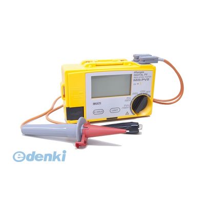 (LINEクーポン有)【受注生産品 納期-約1ヶ月】マルチ計測器 MULTI MIS-PV2 太陽電池パネル対応絶縁抵抗計 PVメガー MISPV2