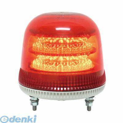 (LINEクーポン有)【個数:1個】日恵 VL17M-100APR 直送 代引不可・他メーカー同梱不可 LED回転灯φ170 ニコモア【赤】 AC100V VL17M100APR