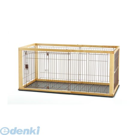 リッチェル 4973655593530 木製スライドペットサークル ワイド ナチュラル｜測定器・工具のイーデンキ