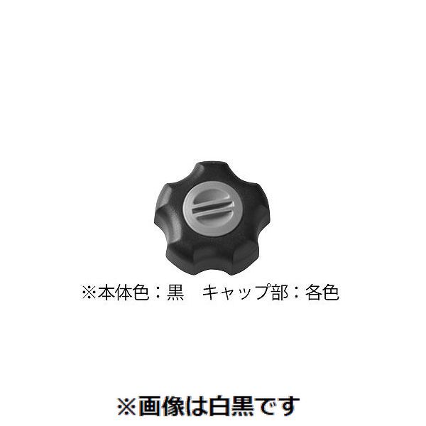(LINEクーポン有)【個人宅配送不可】【個数：90個】ＳＵＮＣＯ 4548325245462 【90個入】 直送 代引不可・他メーカー同梱不可 NEWフィットノブ 黒 オレンジキャップ M6