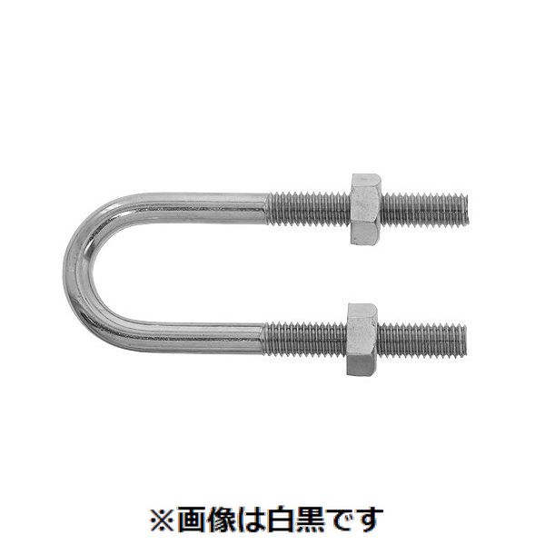 (LINEクーポン有)【個人宅配送不可】SUNCO 4548325842548 【5個入】直送 代引不可・他メーカー同梱不可 ステン 足長Uボルト ナット付 +50 3/8X32A
