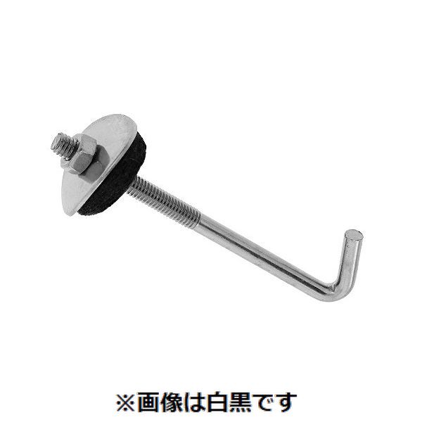 (LINEクーポン有)【個人宅配送不可】【個数：100個】ＳＵＮＣＯ 4548833002250 【100個入】 直送 代引不可・他メーカー同梱不可 SUS304 フックボルトセット 大波黒 6 X 75