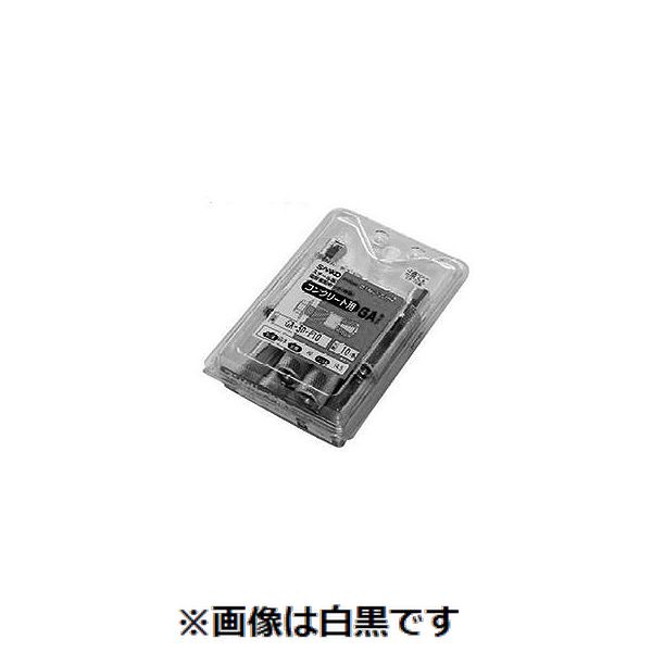 (LINEクーポン有)【個人宅配送不可】ＳＵＮＣＯ 4548833015229 【30個入】直送 代引不可・他メーカー同梱不可 三価ホワイト サンディールパック グリップアンカー GA GA－10M－P10