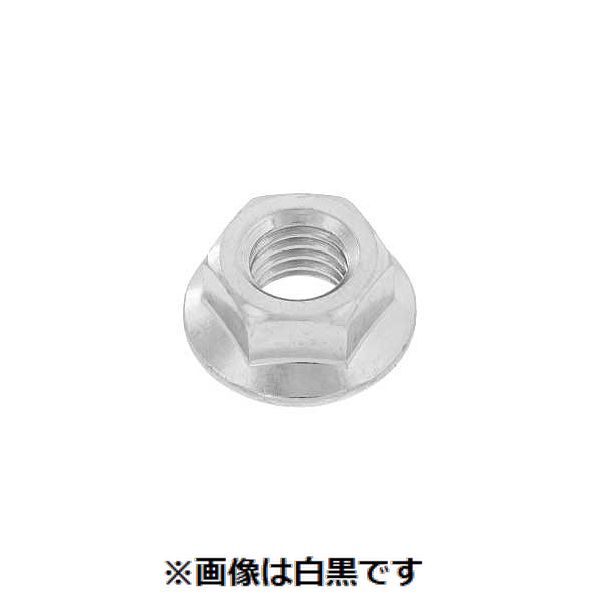 (LINEクーポン有)【個人宅配送不可】【個数：2500個】ＳＵＮＣＯ 4548833508578 【2500個入】 直送 代引不可・他メーカー同梱不可 三価ホワイト フランジナット S無し 左ネジ M4 7X10