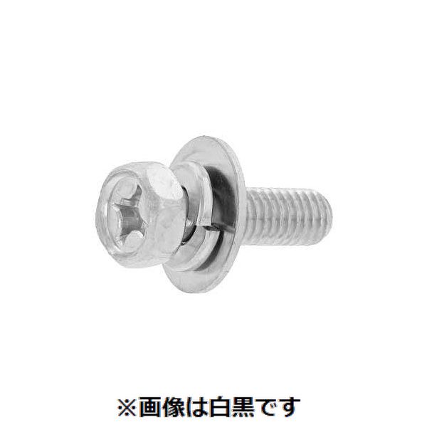 (LINEクーポン有)【個人宅配送不可】【個数：500個】ＳＵＮＣＯ 4548833611674 【500個入】 直送 代引不可・他メーカー同梱不可 三価ブラック ＋ アプセットPD＝3 SW＋W16X1．0 6 X 12