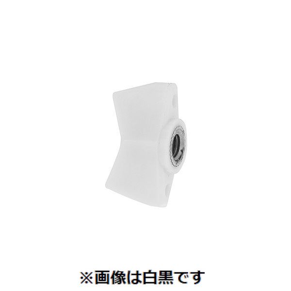 (LINEクーポン有)【個人宅配送不可】【個数：700個】ＳＵＮＣＯ 4549388452484 【700個入】 直送 代引不可・他メーカー同梱不可 ナイロン蝶ナット 白 NO．1 M4