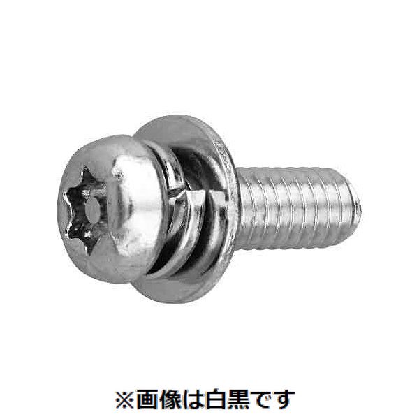 (LINEクーポン有)【個人宅配送不可】ＳＵＮＣＯ 4549388813933 【200個入】直送 代引不可・他メーカー同梱不可 三価ホワイト ピン・ナベTRX I＝3 4 X 12